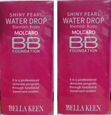 MOLCARO SHINY PEARL WATER DROP BLEMISH BALM BB FAUNDATION Foundation(WHITE, 100 ml)