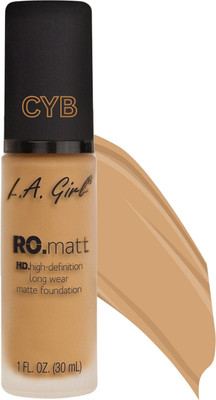 CYB SPF Infused Matte Foundation - Sweat Resistant, Full Coverage Foundation(Beige, 30 ml)