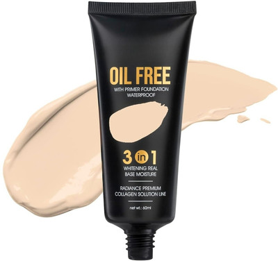 DARYUE Soft & Smooth Matte Finish Foundation for Face Makeup Foundation(Ivory, 60 ml)