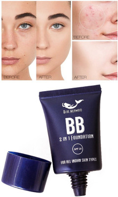 BLUEMERMAID NEW MATTE LOOK BB FOUNDATION FOR GLAMOROUS SKIN Foundation(BEIGE, 30 g)
