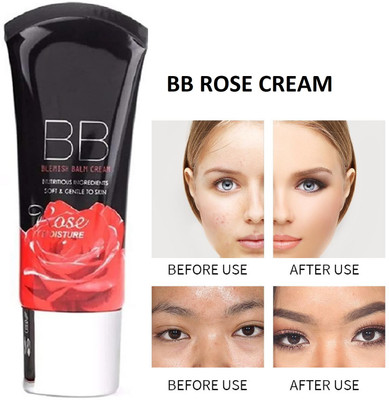 USBK B B Blemish Balm Cream Soft & Gentle To Skin Rose Moisture Foundation(ivory, 38 ml)
