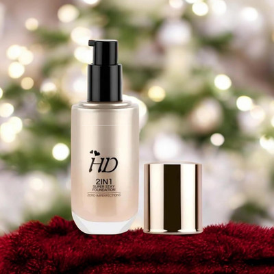 Jiwoo Full-Coverage, Long-Lasting & Waterproof Makeup Foundation(BEIGE, 60 g)