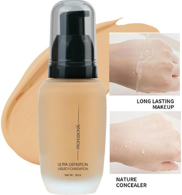 DARVING 3 in 1 - Matte Finish Full Coverage  Foundation(Custard, 30 ml)