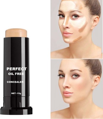 YAWI Contour Stick Concealer Longwear Foundation Stick Foundation(BEIGE, 15 g)