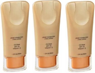 Amaryllis HD Long Lasting Liquid Foundation Waterproof Cover Foundation(Beige, 90 ml)