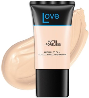 MYEONG Professional HD Coverage Matte+Poreless Liquid  Foundation(Beige, 30 g)