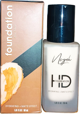 Neyah HD Foundation Oil Free Hydrating Matte Effect LF101 Sunkissed Vienna 30ml Foundation(Sunkissed Vienna, 30 ml)