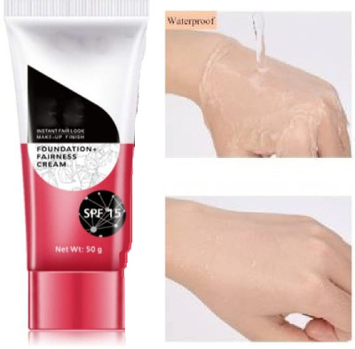 GABBU Instant Fair Look Foundation + Fairness Cream SPF-15 Foundation(SOFT IVORY, 50 g)