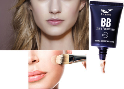 BLUEMERMAID Full Coverage, Lightweight Foundation For Oil Free Foundation(ivory, 30 ml)