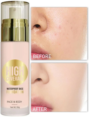 DARVING Full Coverage Oil Control Flaw Waterproof High Coverage Foundation(beige, 55 g)