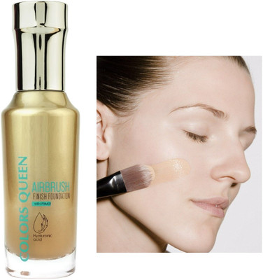 FLORERO Airbrush Foundation with Primer | Lightweight High Coverage  Foundation(ROSE BLUSH, 55 ml)