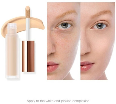 YAWI Weightless, Long-lasting, Full Coverage Finish with Easy Blend Foundation(IVORY, 6 ml)