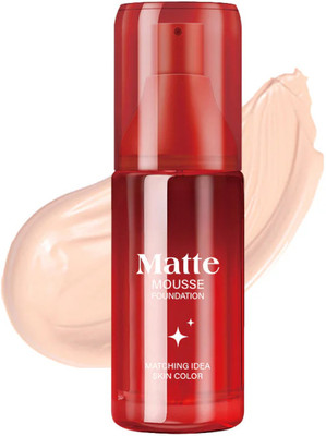 Your Beauty Matte Mousse  Foundation(Shade 01: WHITE IVORY, 30 ml)