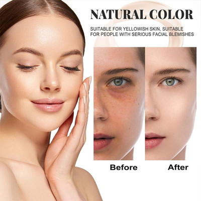 MYEONG Smudge Proof Rollon Panstick Matte Finish Formula Foundation(Beige, 10 g)