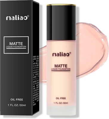 maliao Matte Liquid Foundation - Oil-Free Beauty with SPF 15 Sun Protection Foundation(SOFT IVORY, 30 ml)