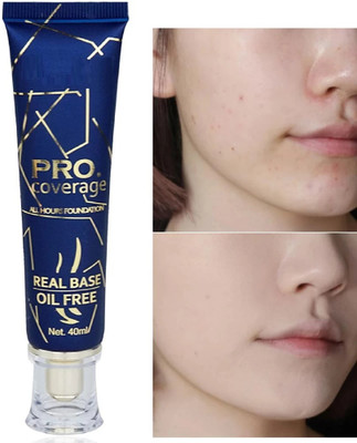 HUZURLU PRO COVERAGE FOUNDATION ALL HOURS FOUNDATION Foundation(IVORY, 40 ml)