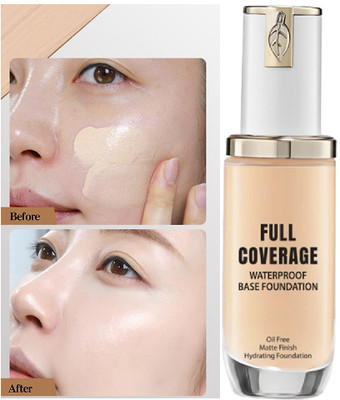 DARVING Full Coverage HD Super Smooth Cream  Foundation(Beige, 45 ml)
