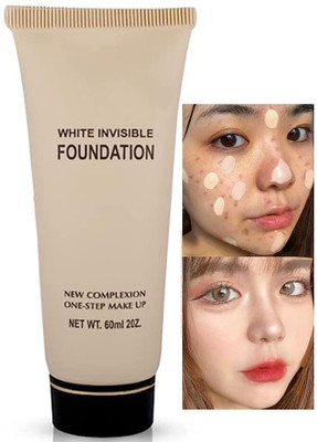DARVING Waterproof Satin Finish Foundation Lightweight, Full Coverage Foundation(IVORY, 60 ml)