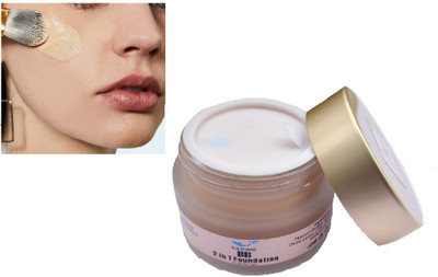 BLUEMERMAID HIGH COVERAGE BB 2 IN 1 FOUNDATION MATTE FINISH Foundation(BEIGE, 30 g)