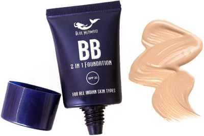 BLUEMERMAID INSTANT MATTE GLOW LIQUID FOUNDATION | SWEAT PROOF| FULL COVERAGE| Foundation(BEIGE, 30 ml)