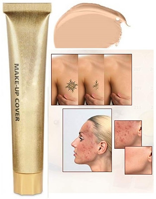 GABBU Full Coverage Foundation, Liquid Makeup Matte  Foundation(very light beige, 30 g)