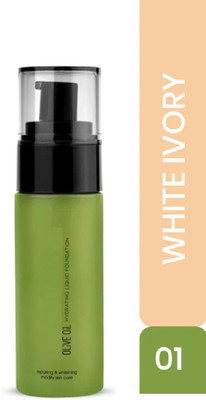 Yuency High Coverage Olive Oil Hydrating Liquid  Foundation(ivory, 45 ml)