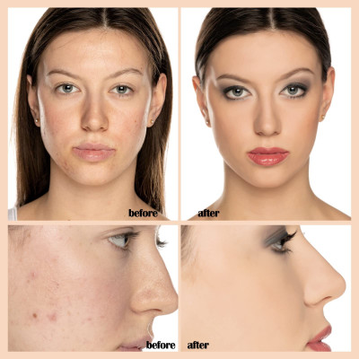 ADJD MATTE FINISH NORMAL TO OILY SKIN SUITABLE FOR ALL SKIN TYPE FOUNDATION Foundation(IVORY, 30 ml)
