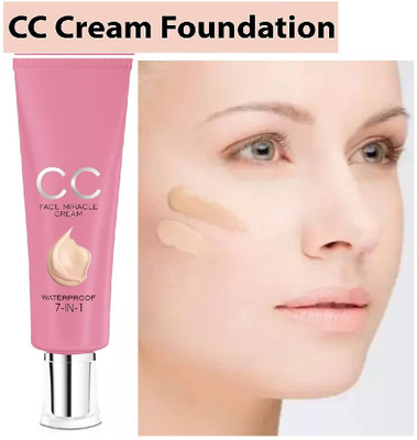 Yuency Face cream 7 in 1 oil free magc foundation Foundation(beige, 45 ml)
