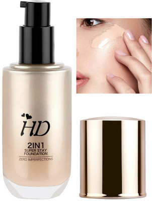 Arcanuy MATTE FINISH 2 IN 1 SUPER STAY FOUNDATION Foundation(BEIGE, 60 ml)