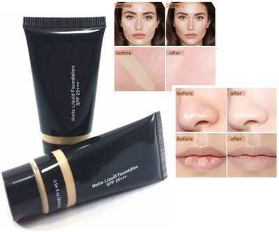 REIMICHI High coverage waterproof Matte Finish base foundation Foundation(Beige, 60 g)