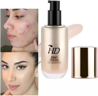DARVING BEST HIDE IMPERFECTIONS COVER DARK CIRCLES FOUNDATION Foundation(beige, 60 ml)