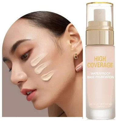 USBK High Coverage Waterproof Base  Foundation(BEIGE, 60 ml)