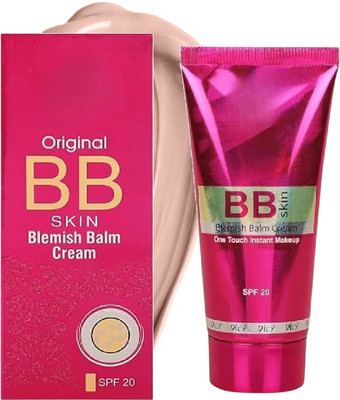 Sheny BB Cream Instant Brightness full Coverage+ SPF 20Lightweight Soft Texture, Foundation(BEIGE, 60 g)