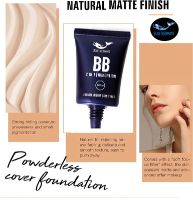 BLUEMERMAID NEW MATTE FINISH ULTRA DEFINITION LIQUID FOUNDATION Foundation(BEIGE, 30 g)