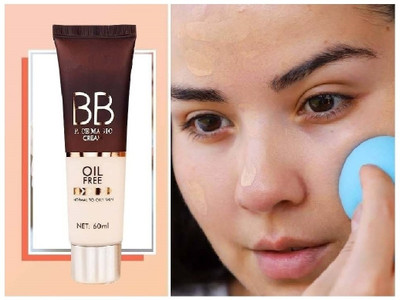 THTC Waterproof Full Coverage Long Lasting  Foundation(WARM BEIGE, 60 ml)