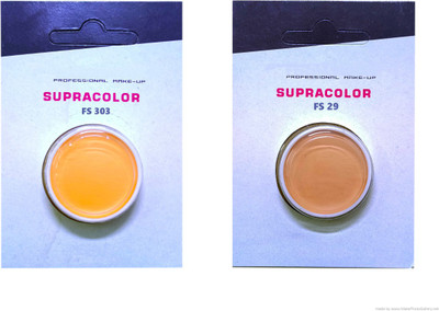 ARCHAIC SUPRACOLOUR professional base foundation shade FS 303 & 29 (FS 29, 4 ml) Foundation(NATURAL, 8 ml)