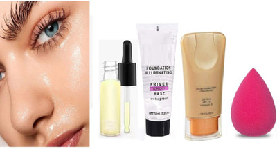 AFARAXIA NEW Flawless Finish full Coverage Foundation For face serum Foundation(beigh, transprant, 230 ml)