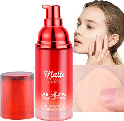 GFSU - GO FOR SOMETHING UNIQUE waterproof long lasting high definition foundation liquid matte foundation Foundation(BEIGE, 60 ml)