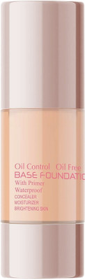 Arcanuy Base Foundation primer+ concealer + moisturizing Oil Control Foundation(BEIGE, 30 ml)