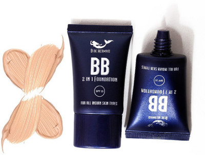 BLUEMERMAID MATTE FINISH+FULL COVERAGE NATURAL LOOK TUBE FOUNDATION Foundation(IVORY, 30 ml)