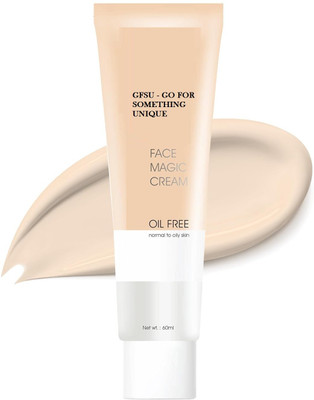 GFSU - GO FOR SOMETHING UNIQUE Face Cream Foundation Oil Free For All Skin Type Water proof And Long Lasting Foundation(golden beige, 60 ml)