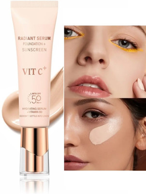 GULGLOW99 Korean Suncream Foundation Multi-Effect Moisturizing  Foundation(BEIGE, 50 ml)