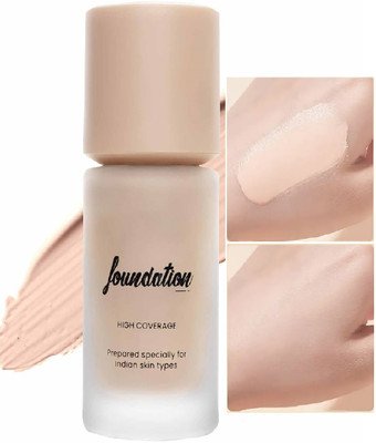 GABBU Long-Lasting Coverage Natural Finish Lightweight Matte Formula Foundation(Beige, 40 ml)