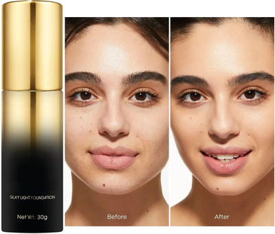 DARVING Silky Light Soft Moisturizer high coverage foundation Foundation(beige, 30 g)