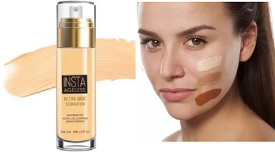Wiffy Waterproof Long Lasting Skin High Coverage Matte  Foundation(beige, 80 ml)