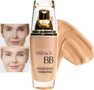 imelda Matte Finish 2 in 1 Primer Base  Foundation(Beige, 60 ml)