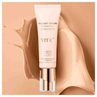 THTC Full Coverage Blendable Foundation For Face Foundation(beige, 50 ml)
