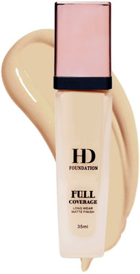 BLUEMERMAID HD Invisible Cover Full Coverage  Foundation(BEIGE, 35 ml)