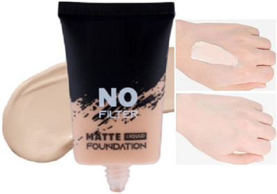 Yuency Finish Foundation | Lightweight | Anti-Ageing | Flawless Finish  Foundation(IVORY, 40 ml)