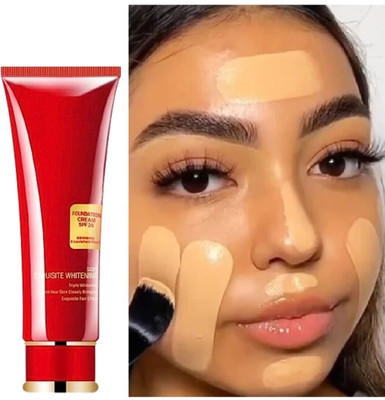 BLUST&FAMME Long-lasting Foundation cream Liquid Foundation, Matte & Poreless pack of 1 Foundation(Ivory, 80 ml)